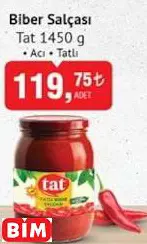TAT BİBER SALÇASI
